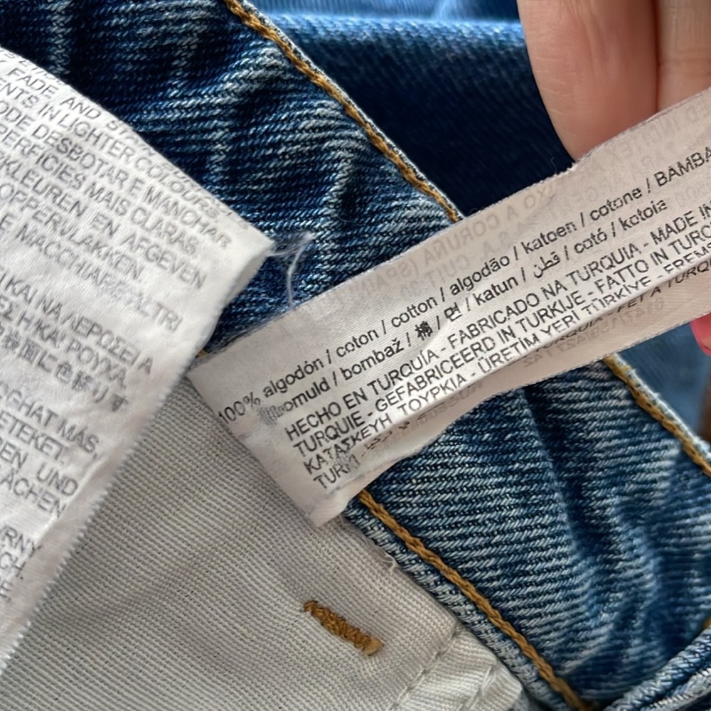 ZARA FRF High Waisted Jeans - Picture 7 of 7
